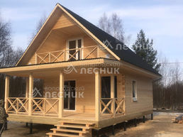 Дом 9х6 из бруса под ключ в СНТ Мыслинка