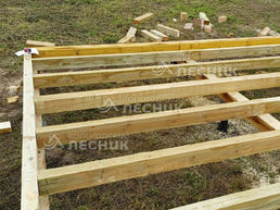Дом 6х6 из бруса под ключ в с/п Старосельское