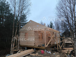 Дом 7х6 из бруса под ключ в д. Долгие Бороды