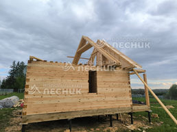 Дом 8х6 из бруса под ключ в д. Прокудино