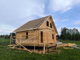 Дом 8х6 из бруса под ключ в д. Прокудино