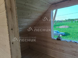 Дом 8х6 из бруса под ключ в д. Прокудино