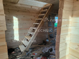 Дом 8х6 из бруса под ключ в д. Прокудино