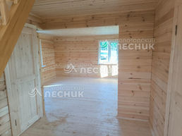 Дом 8х6 из бруса под ключ в д. Прокудино