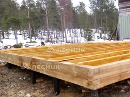 Дом 8х8 из бруса под ключ в 1-й Лодочный кооператив.