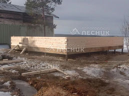 Дом 8х8 из бруса под ключ в 1-й Лодочный кооператив.
