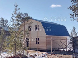 Дом 8х8 из бруса под ключ в 1-й Лодочный кооператив.