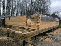 Дом 8х6 из бруса под ключ в СНТ Союз