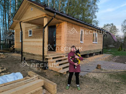 Дом 8х6 из бруса под ключ в СНТ Союз