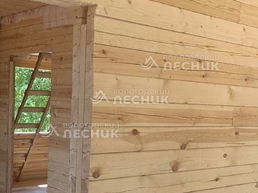 Дом 9х9 из бруса под ключ в с. Шилово
