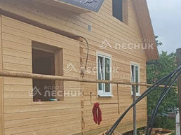 Дом 9х9 из бруса под ключ в с. Шилово