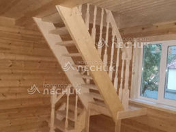 Дом 9х9 из бруса под ключ в с. Шилово