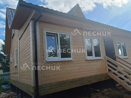 Дом 9х9 из бруса под ключ в с. Шилово