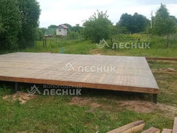 Дом 9х9 из бруса под ключ в с. Трёхсвятское