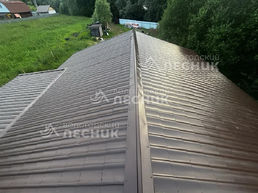 Дом 9х9 из бруса под ключ в с. Трёхсвятское