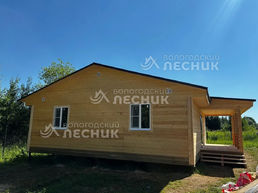 Дом 9х9 из бруса под ключ в с. Трёхсвятское