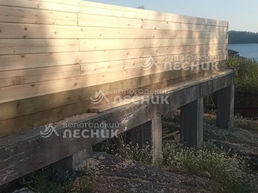 Дом 8х7 из бруса под ключ в д. Новое село