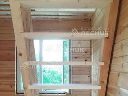 Дом 8х7 из бруса под ключ в д. Новое село
