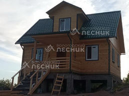 Дом 8х7 из бруса под ключ в д. Новое село