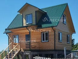 Дом 8х7 из бруса под ключ в д. Новое село