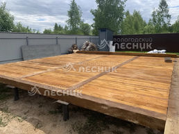 Баня 7.5х6 из бруса под ключ в г. Карабаново
