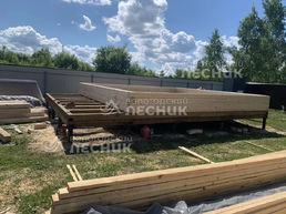 Баня 7.5х6 из бруса под ключ в г. Карабаново