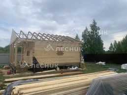 Баня 7.5х6 из бруса под ключ в г. Карабаново