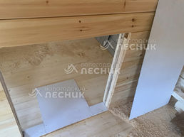 Баня 7.5х6 из бруса под ключ в г. Карабаново