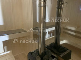 Баня 7.5х6 из бруса под ключ в г. Карабаново