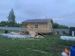 Баня 7.5х6 из бруса под ключ в г. Карабаново