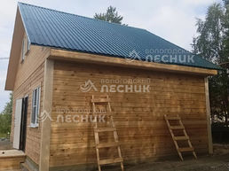 Дом 9х6 из бруса под ключ в СТ Строитель