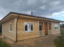 Дом 12х8 из бруса под ключ в д. Ялгуба