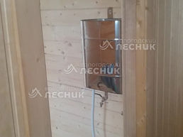 Баня 10.5х7 из бруса под ключ в д. Филипповское
