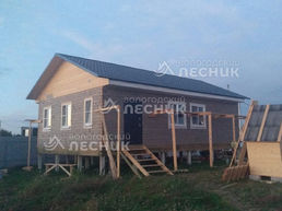 Баня 10.5х7 из бруса под ключ в д. Филипповское