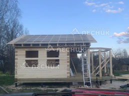 Баня 7.5х6 из бруса под ключ в г. Дно