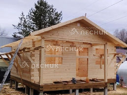 Дом 6х6 из бруса под ключ в СНТ Свет