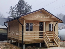 Дом 6х6 из бруса под ключ в СНТ Свет