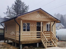 Дом 6х6 из бруса под ключ в СНТ Свет
