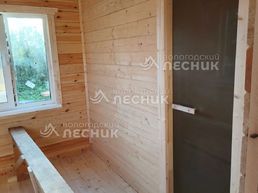 Баня 12х6 с террасой 4х3 из бруса под ключ в д. Таболово