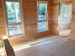 Баня 12х6 с террасой 4х3 из бруса под ключ в д. Таболово