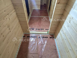 Дом 8х6 из бруса под ключ в СНТ Заозерный