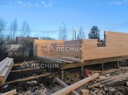 Дом 9х8 из бруса под ключ в СНТ Кировец 2