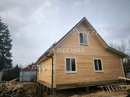 Дом 9х8 из бруса под ключ в СНТ Кировец 2