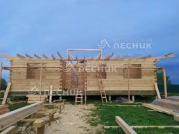 Дом 12х8 из бруса под ключ в д. Козынево