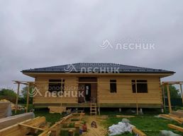 Дом 12х8 из бруса под ключ в д. Козынево