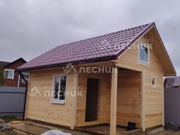 Баня 6х6 из бруса под ключ в п. Заволжье