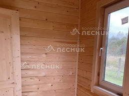 Дом 8х8 из бруса под усадку в пгт. Демянск