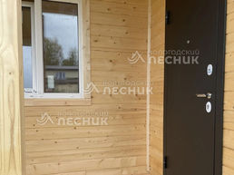 Дом 8х8 из бруса под усадку в пгт. Демянск