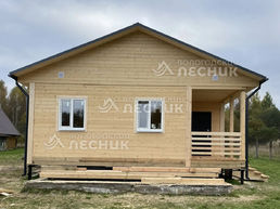 Дом 8х8 из бруса под усадку в пгт. Демянск