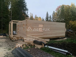 Дом 9х6 из бруса под усадку в Карельская деревня